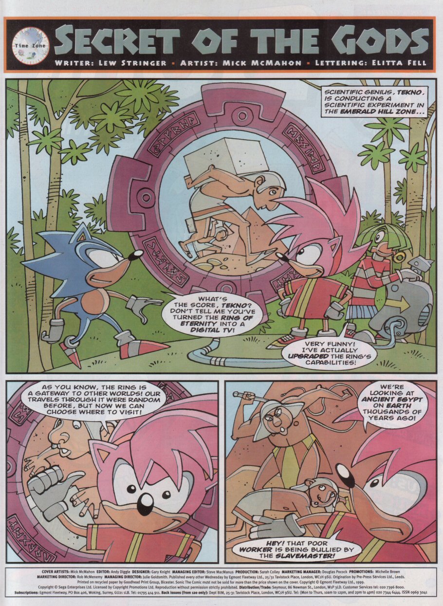 Sonic - The Comic Issue No. 169 Page 1